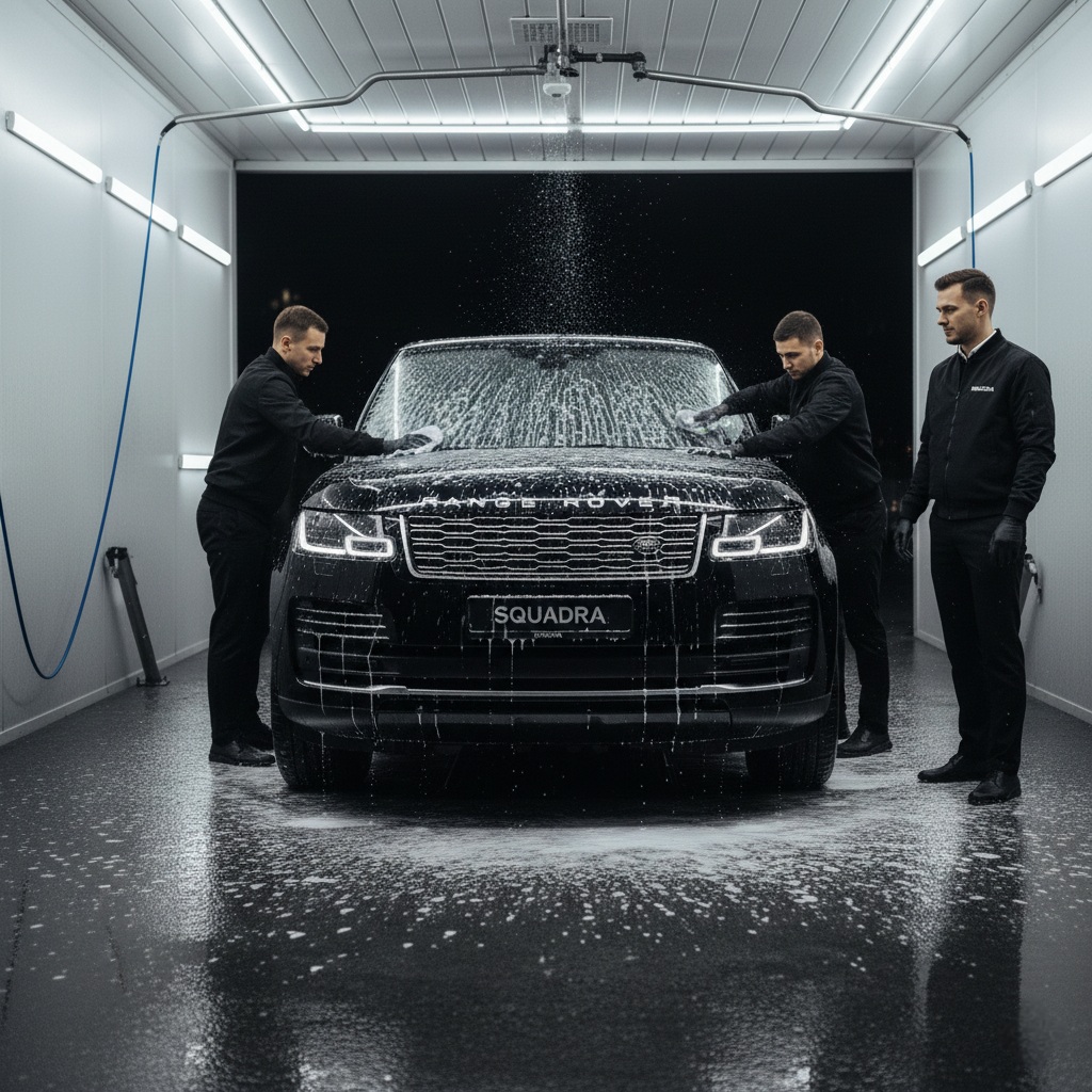 SQUADRA Premium Car Wash Range Rover